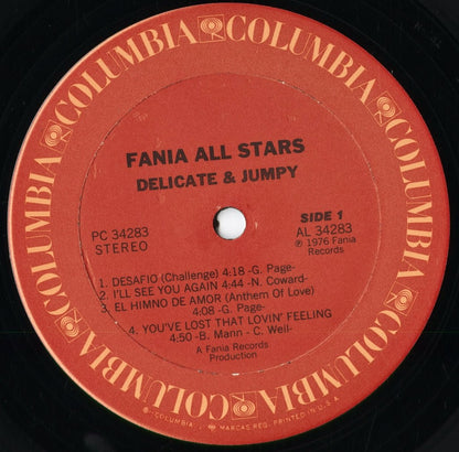 Fania All Stars - Delicate And Jumpy (PC 34283) 1976 US Fania / Columbia｜中古LP