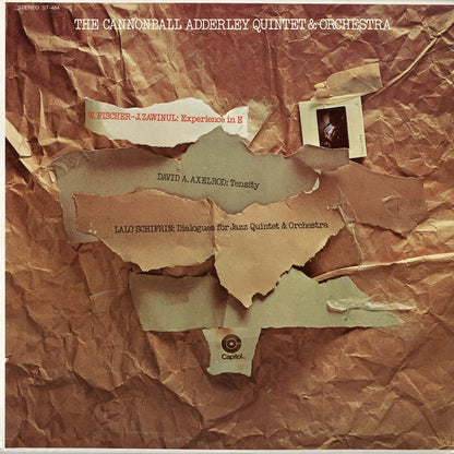 Cannonball Adderley The Cannonball Adderley Quintet & Orchestra ST-484 1970 US Capitol 中古LP