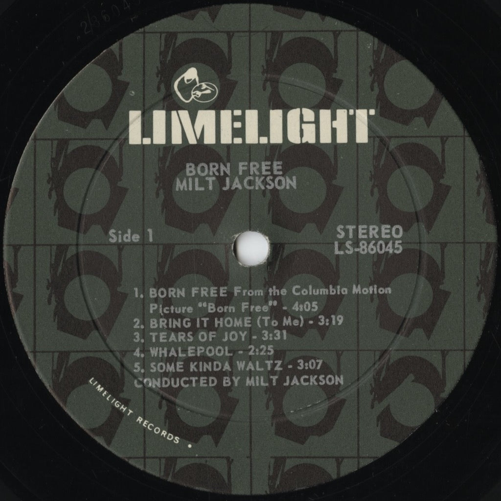 Milt Jackson – Born Free (LS82045) LP 1967 US Limelight | 中古LP