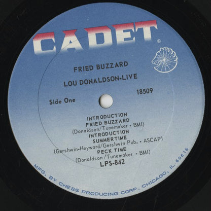 Lou Donaldson / ルー・ドナルドソン / Fried Buzzard (LPS-842)