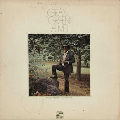 Grant Green - Alive! (BST-84360) LP 1970 US Blue Note