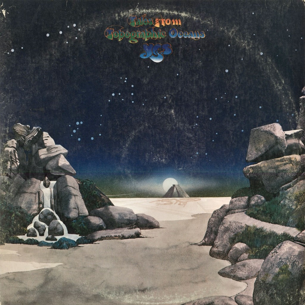 Yes - Tales From Topographic Oceans (SD 2-908) 1974 US Atlantic｜中古LP