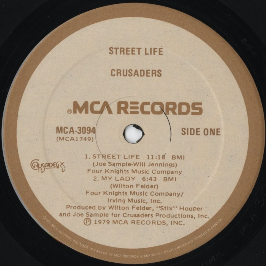Crusaders - Street Life (MCA 3094) 1979 US MCA｜中古LP