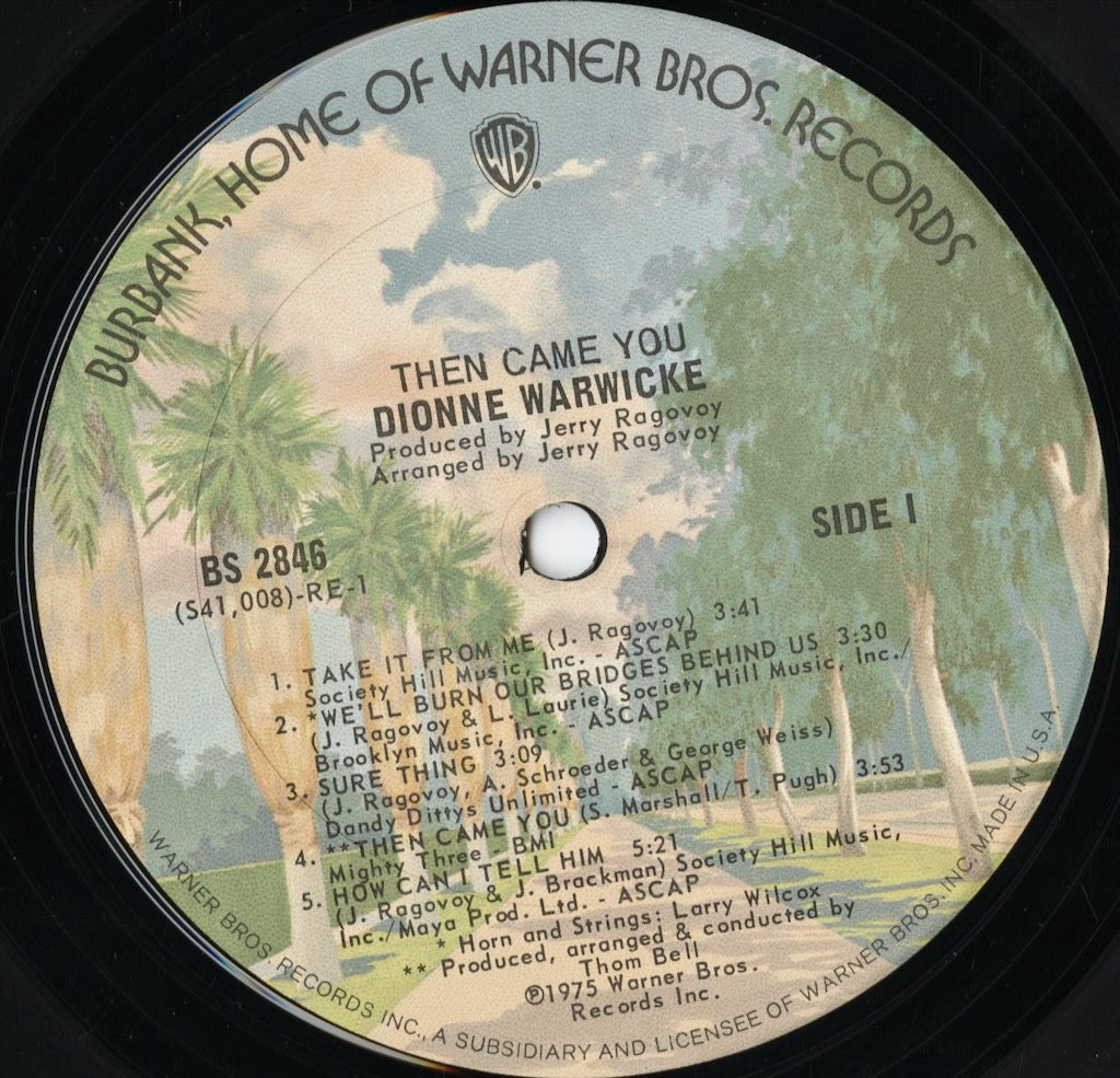 Dionne Warwick - Then Came You (BS4 2846) LP 1975 US Warner｜中古LP