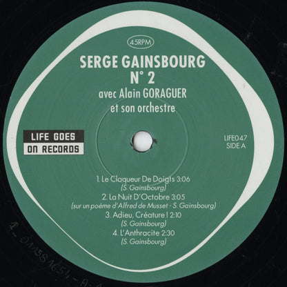 Serge Gainsbourg / セルジュ・ゲンズブール / N°2 (LIFE047)