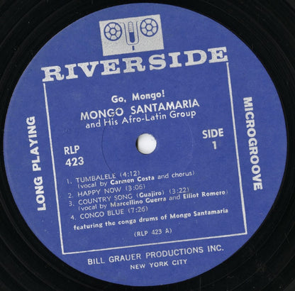 Mongo Santamaria - Go, Mongo! (RLP 423) LP 1962 US Riverside｜中古LP