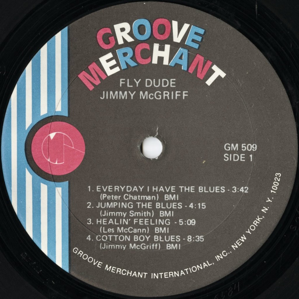 Jimmy McGriff - Fly Dude LP 1972 US Groove Merchant Butterfly