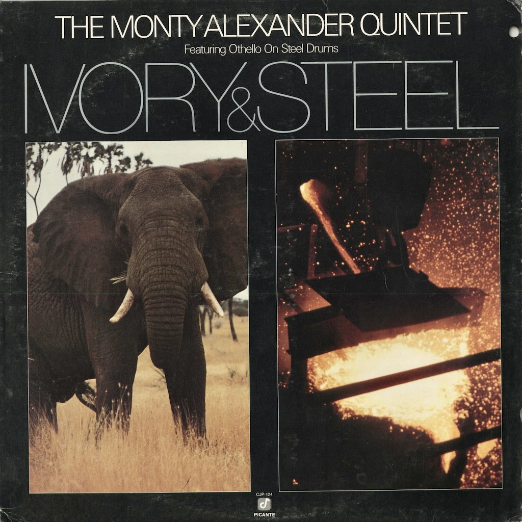 Monty Alexander – Ivory & Steel (CJP-124) 1980 US Concord Jazz Picante | 中古LP