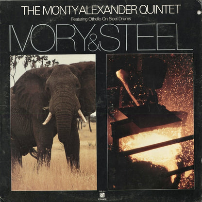 Monty Alexander – Ivory & Steel (CJP-124) 1980 US Concord Jazz Picante | 中古LP
