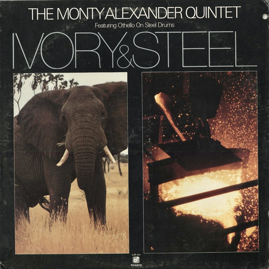 Monty Alexander – Ivory & Steel (CJP-124) 1980 US Concord Jazz Picante | 中古LP