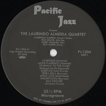 Laurindo Almeida Quartet Featuring Bud Shank / ローリンド・アルメイダ (PJ-1204) 1991 JPN Pressing