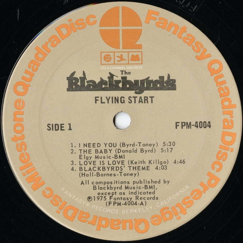 Blackbyrds / ブラックバーズ / Flying Start (FPM-4004) – VOXMUSIC