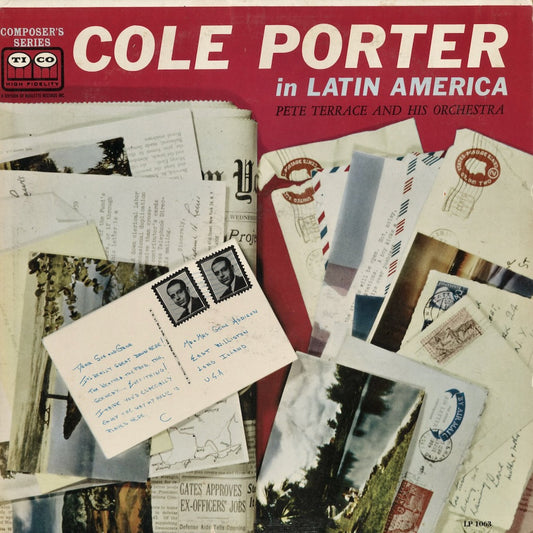Pete Terrace And His Orchestra - Cole Porter In Latin America (LP 1063) LP 1960 US Tico