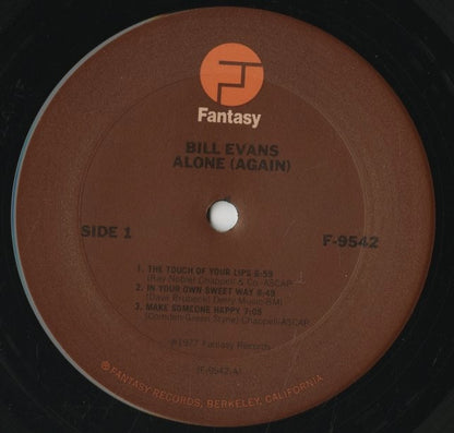 Bill Evans / ビル・エヴァンス / Alone Again (F-9542)