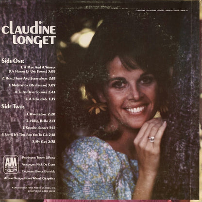 Claudine Longet – Claudine (SP-4121) 1960's US A&M | 中古LP