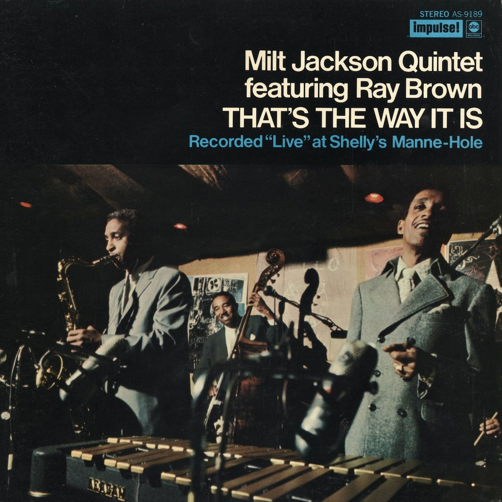 Milt Jackson - That's The Way It Is (AS-9189) 1970 US Impulse｜中古LP
