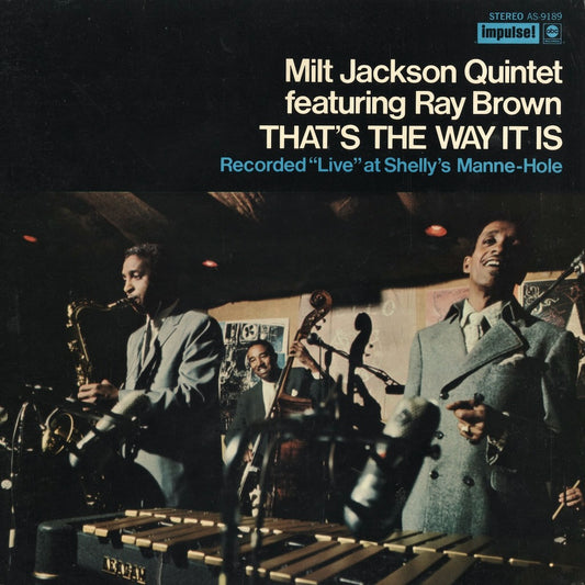 Milt Jackson - That's The Way It Is (AS-9189) 1970 US Impulse｜中古LP