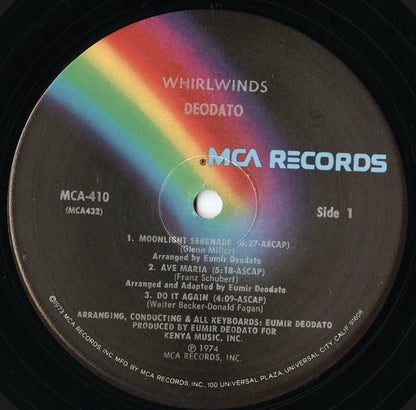 Deodato / デオダート / Whirlwinds (MCA-410)