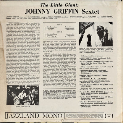 Johnny Griffin – The Little Giant (JLP 93) LP 1960's US Jazzland｜中古LP