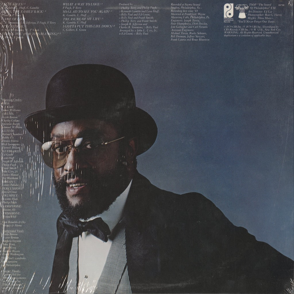 Billy Paul / ビリー・ポール / First Class (JZ 35756)