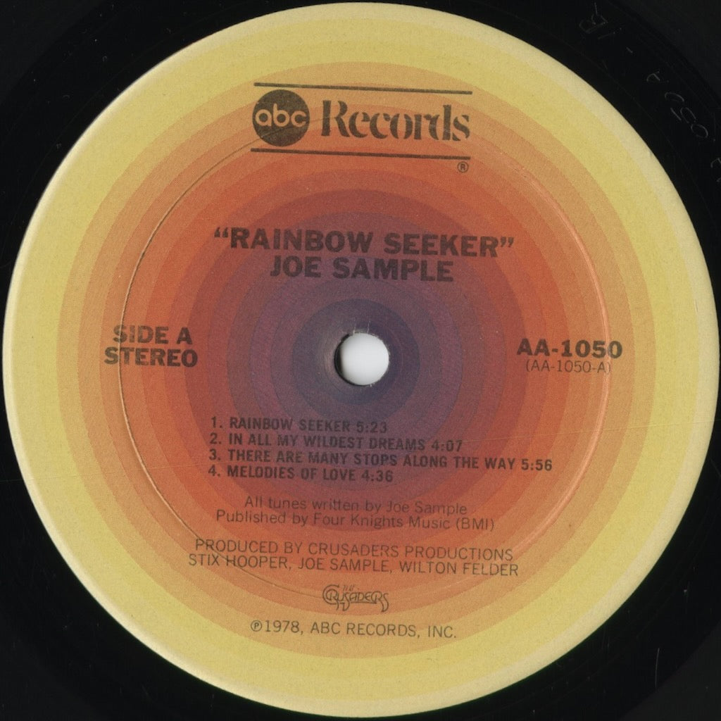 Joe Sample - Rainbow Seeker (AA-1050) 1978 US ABC｜中古LP