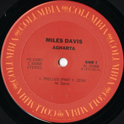 Miles Davis / マイルス・デイヴィス / Agharta (PG 33967)