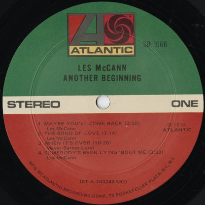 Les McCann / レス・マッキャン / Another Beginning (SD1666)