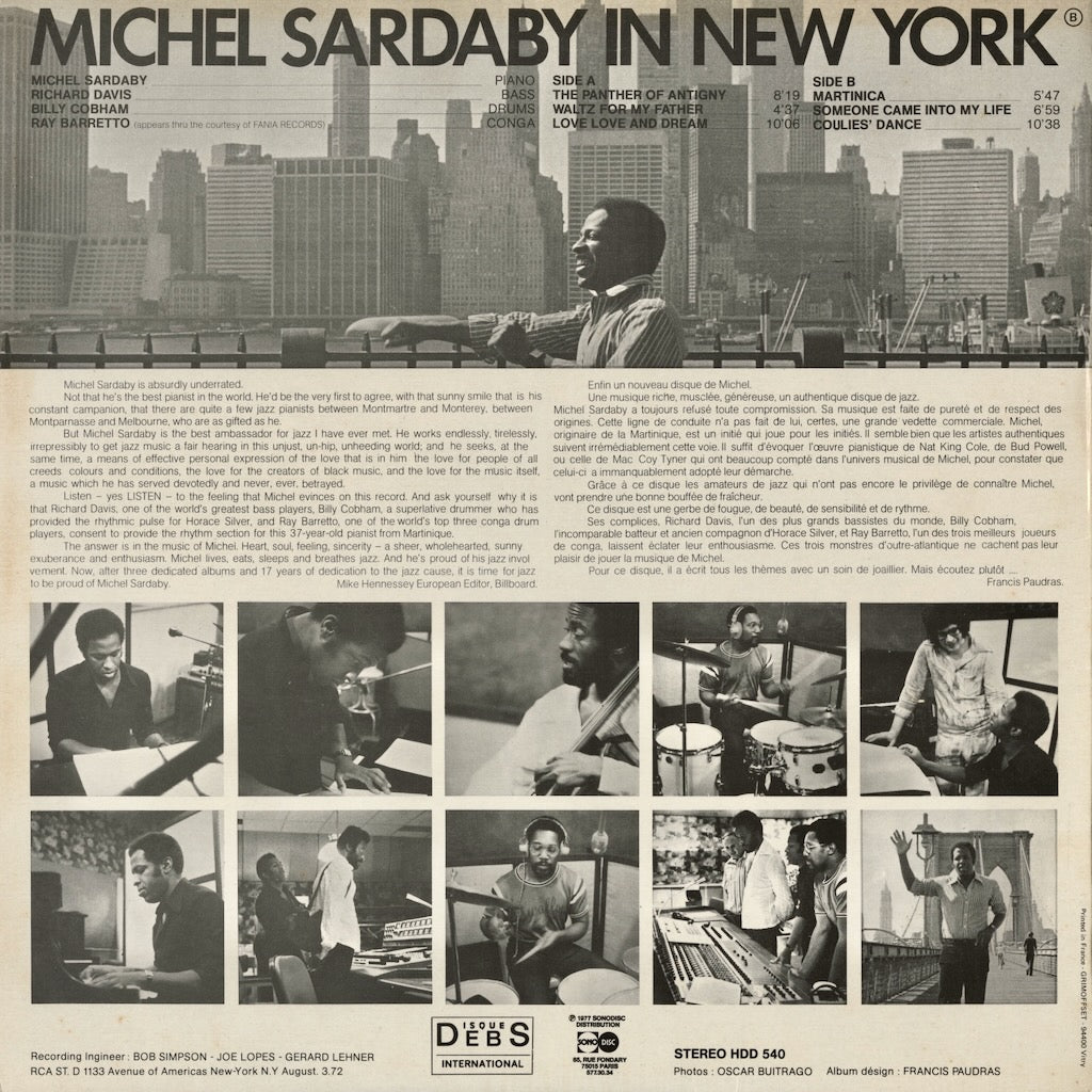Michel Sardaby / ミシェル・サダビー / In New York (HDD 540)