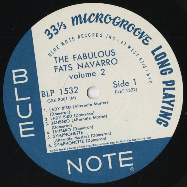 Fats Navarro / ファッツ・ナヴァロ / The Fabulous Fats Navarro