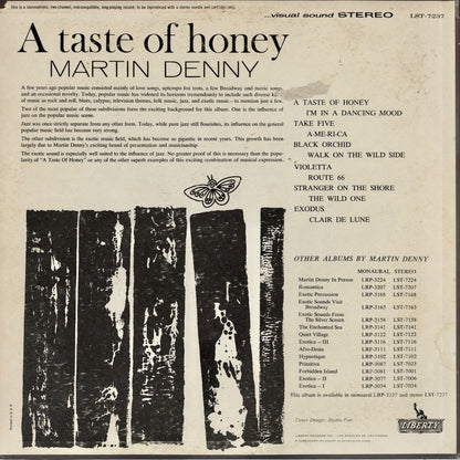 Martin Denny / マーチン・デニー / A Taste Of Honey -STEREO (LST-7237)