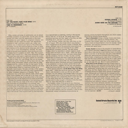 Grant Green - Alive! (BST-84360) LP 1970 US Blue Note｜中古LP