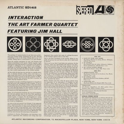 The Art Farmer Quartet Featuring Jim Hall / アート・ファーマー/ Interaction (P-4540A)