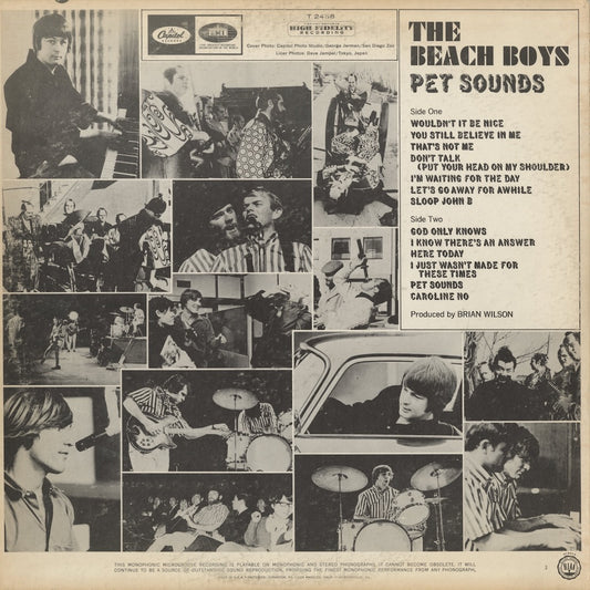 The Beach Boys / ビーチ・ボーイズ / Pet Sounds (T 2458) USオリジナル・MONO盤