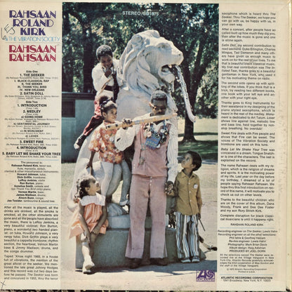 Roland Kirk - Rahsaan Rahsaan (SD 1575) 1970 US Atlantic｜中古LP
