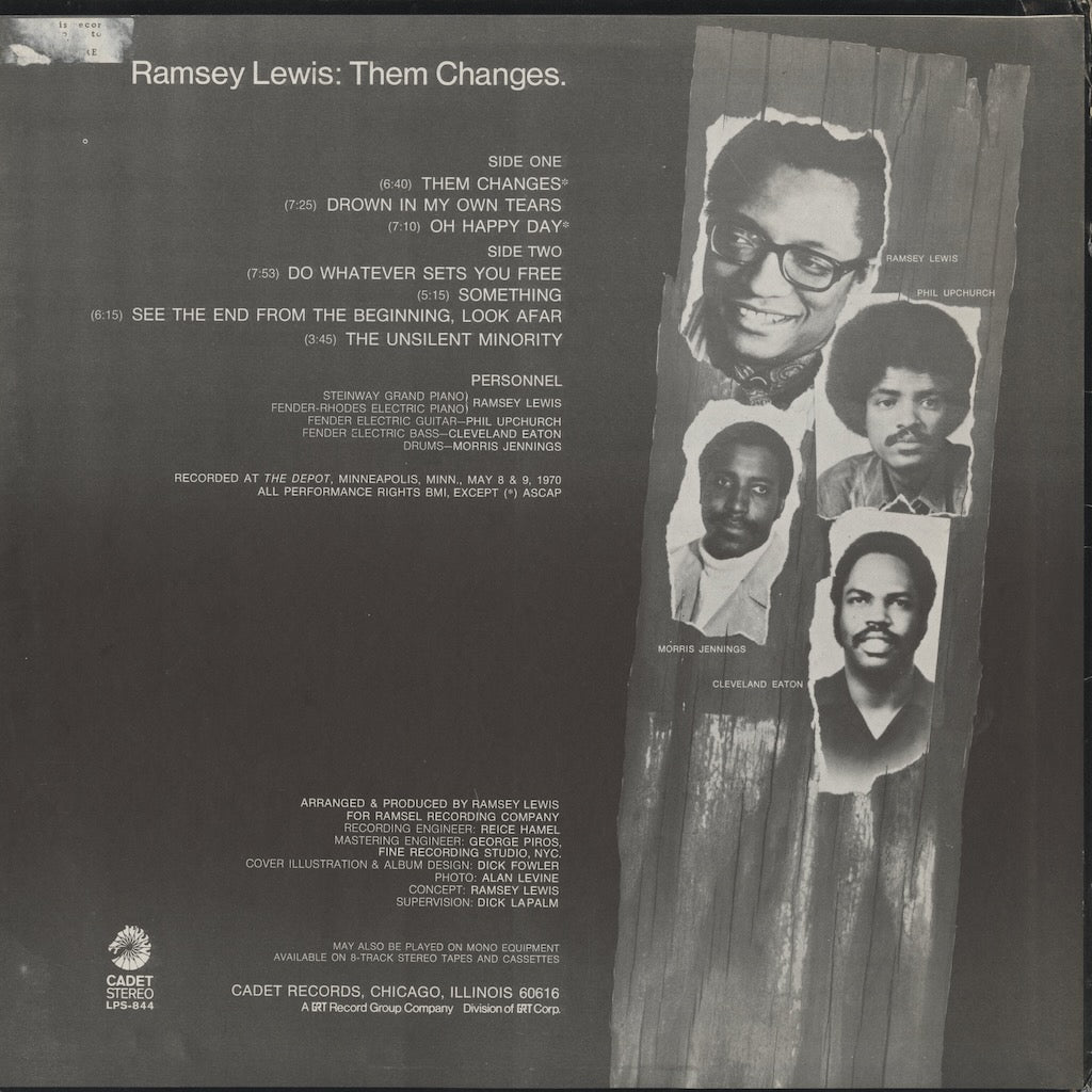 Ramsey Lewis / ラムゼイ・ルイス / Them Changes (LPS-844)