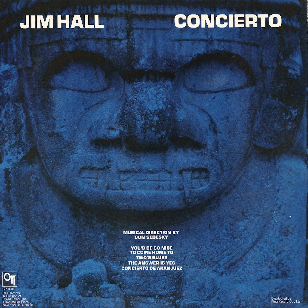 Jim Hall / ジム・ホール / Concierto (GP 3030)