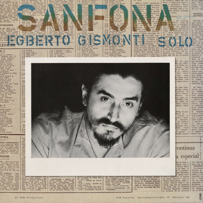 Egberto Gismonti / エグベルト・ジスモンチ / Sanfona (ECM-1203) 西ドイツ盤