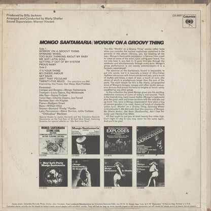 Mongo Santamaria / モンゴ・サンタマリア / Workin' On A Groovy Thing (CS 9937)