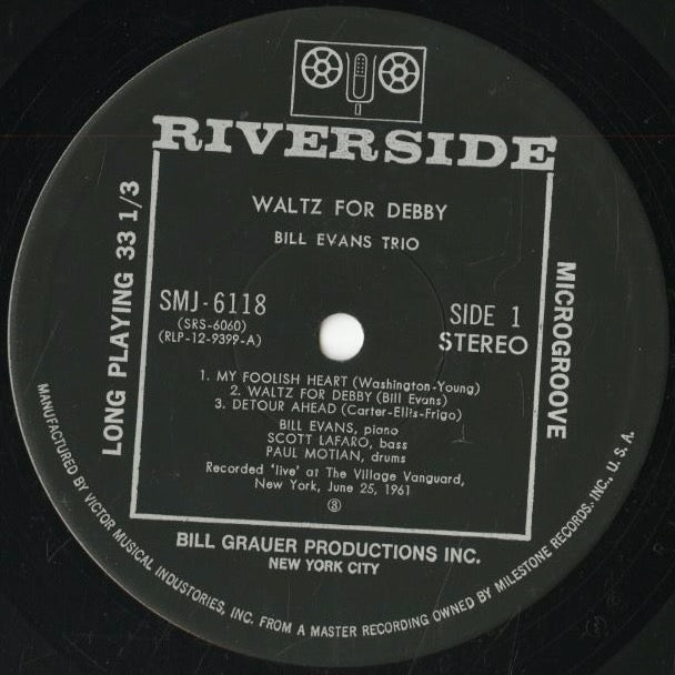 Bill Evans / ビル・エヴァンス / Waltz For Debby (SMJ-6118