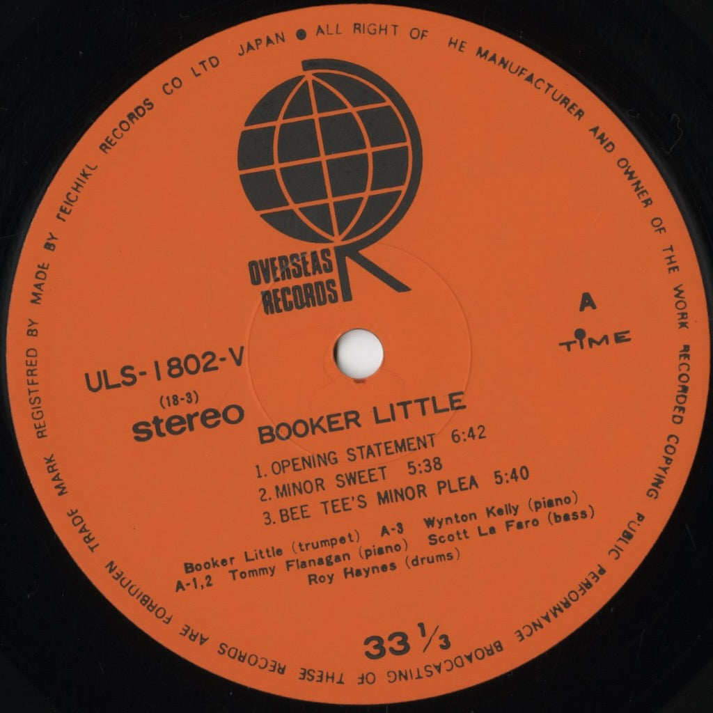 Booker Little / ブッカー・リトル (1960) (ULS-1802-V)