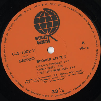 Booker Little / ブッカー・リトル (1960) (ULS-1802-V)