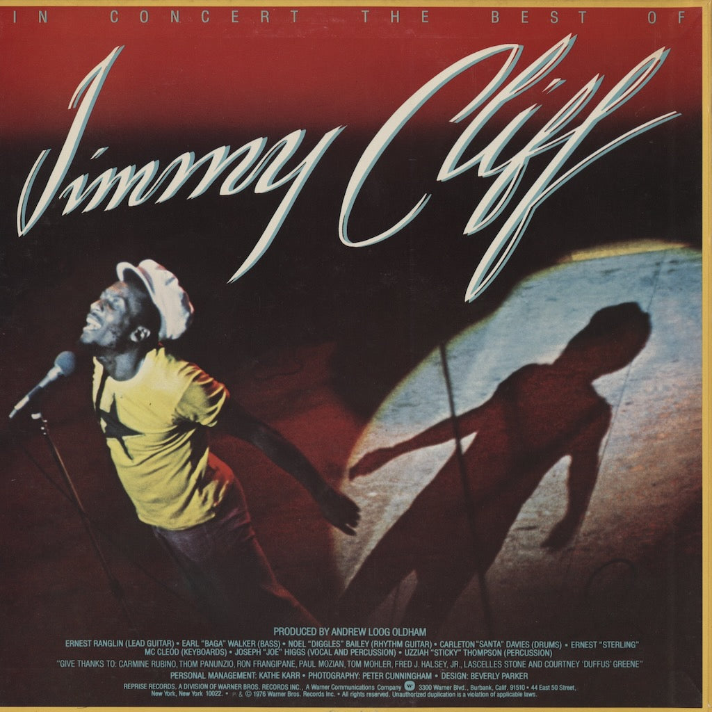 Jimmy Cliff / ジミー・クリフ / In Concert The Best Of Jimmy Cliff