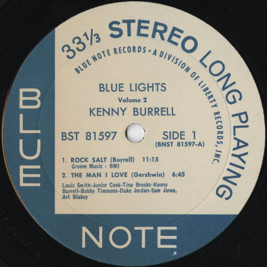 Kenny Burrell - Blue Lights Volume 2 (BST 81597) 1967 US Blue Note - Liberty｜中古LP