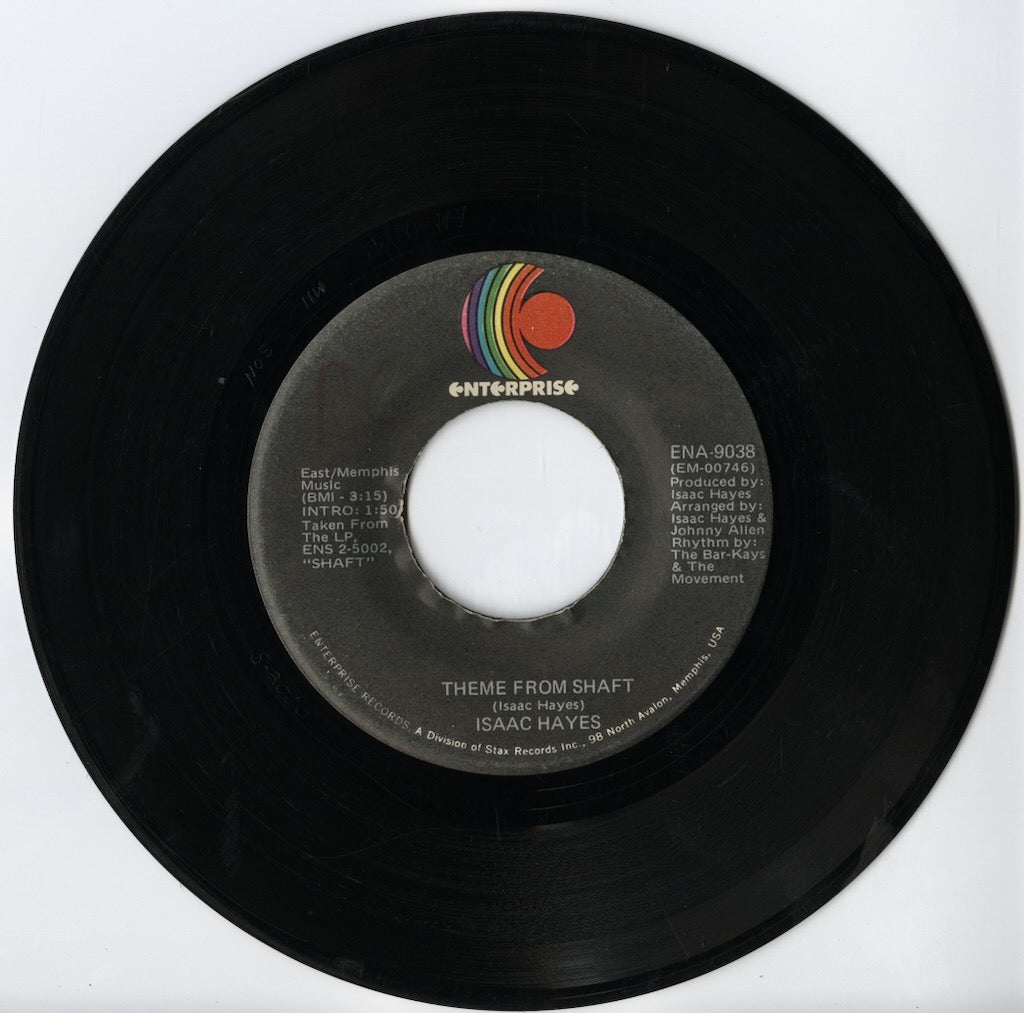 Isaac Hayes / アイザック・ヘイズ / Theme From Shaft / Cafe Regio’s -7 (ENA-9038)