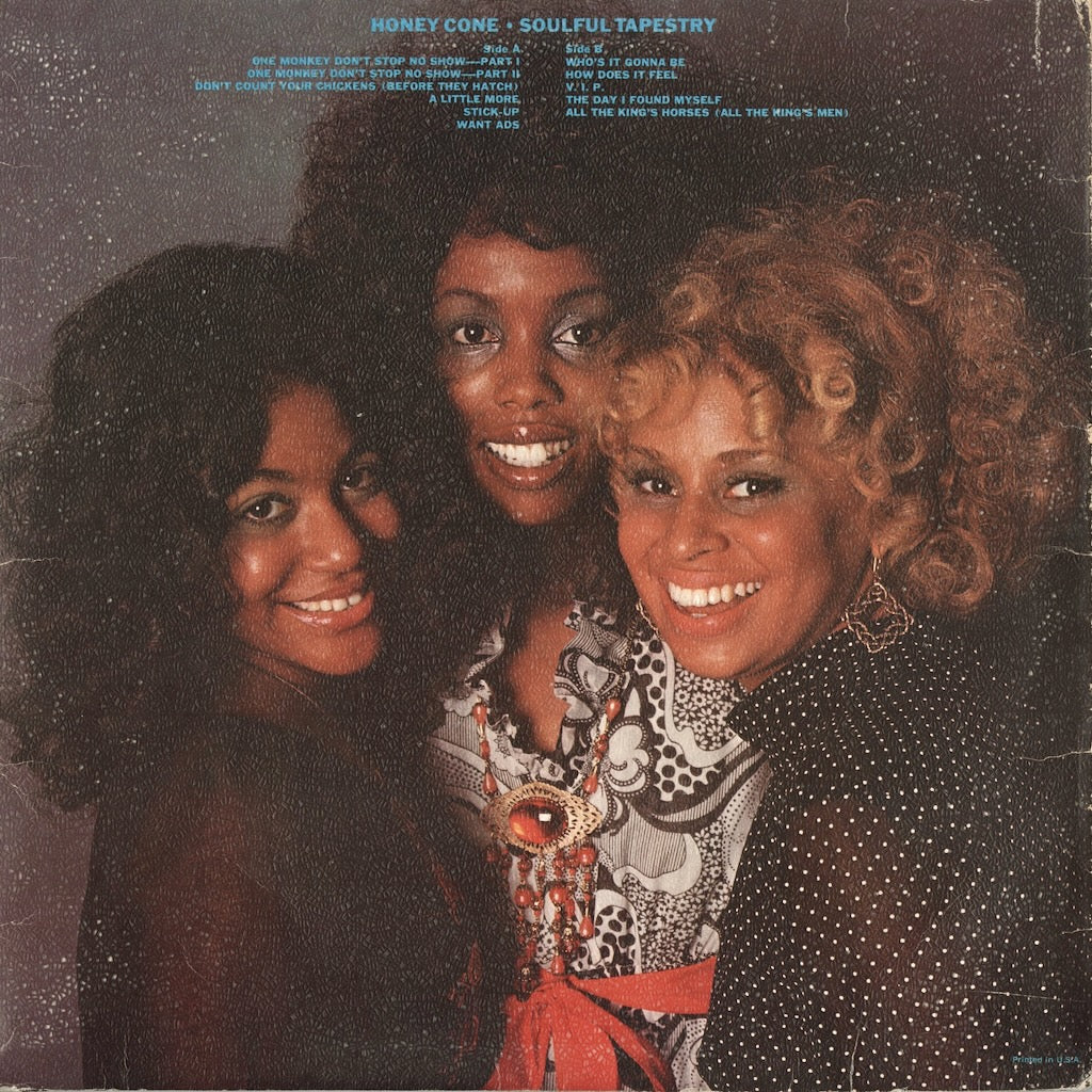 Honey Cone - Soulful Tapestry (HA 707) LP 1971 US Hot Wax｜中古LP