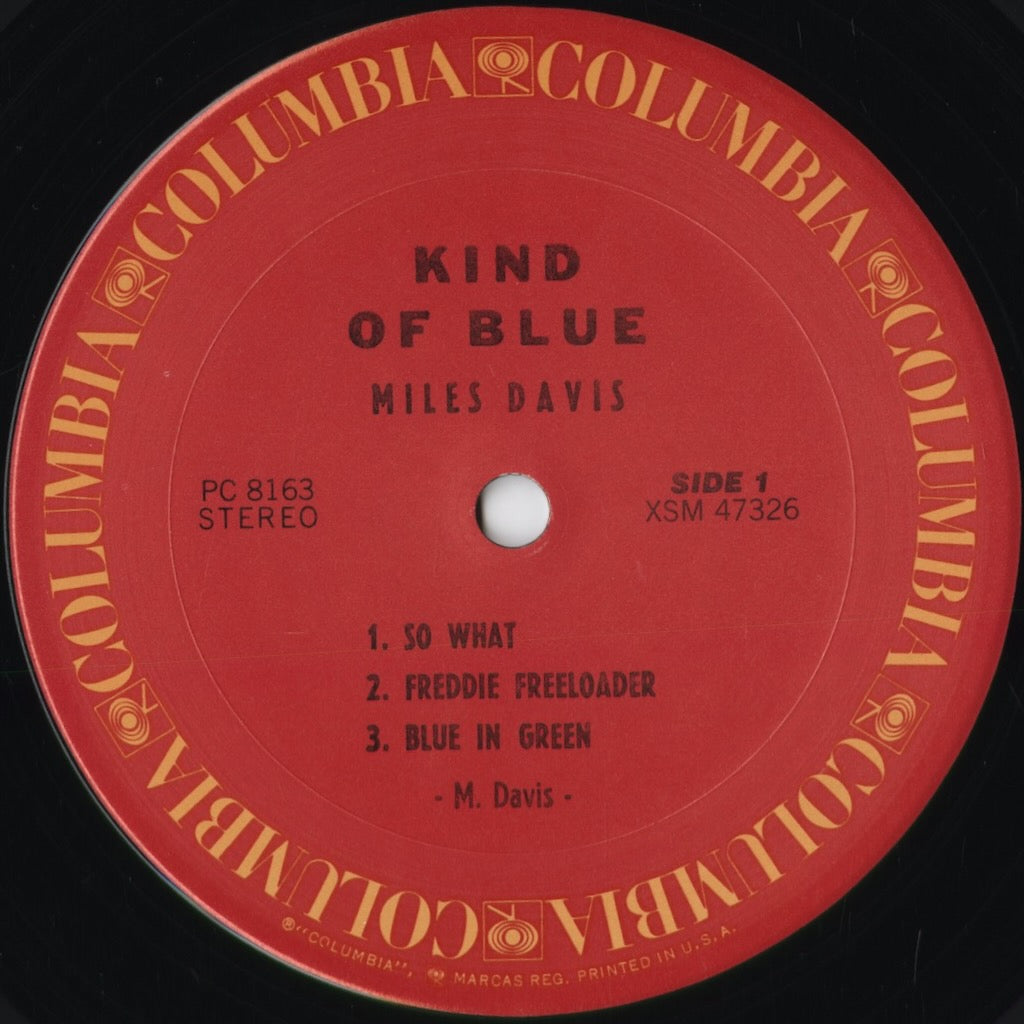 Miles Davis - Kind Of Blue (PC 8163) 1977 US Columbia｜中古LP