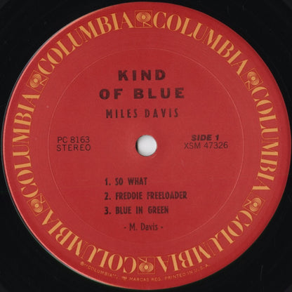 Miles Davis - Kind Of Blue (PC 8163) 1977 US Columbia｜中古LP
