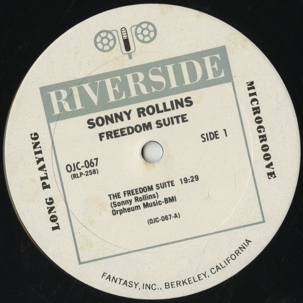 Sonny Rollins / ソニー・ロリンズ / Freedom Suite (OJC-067)