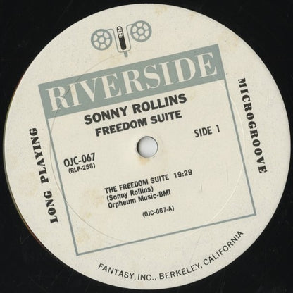 Sonny Rollins / ソニー・ロリンズ / Freedom Suite (OJC-067)