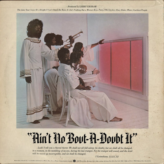 Graham Central Station - Ain't No 'Bout A Doubt It (BS 2876) LP 1975 US Warner Bros｜中古LP